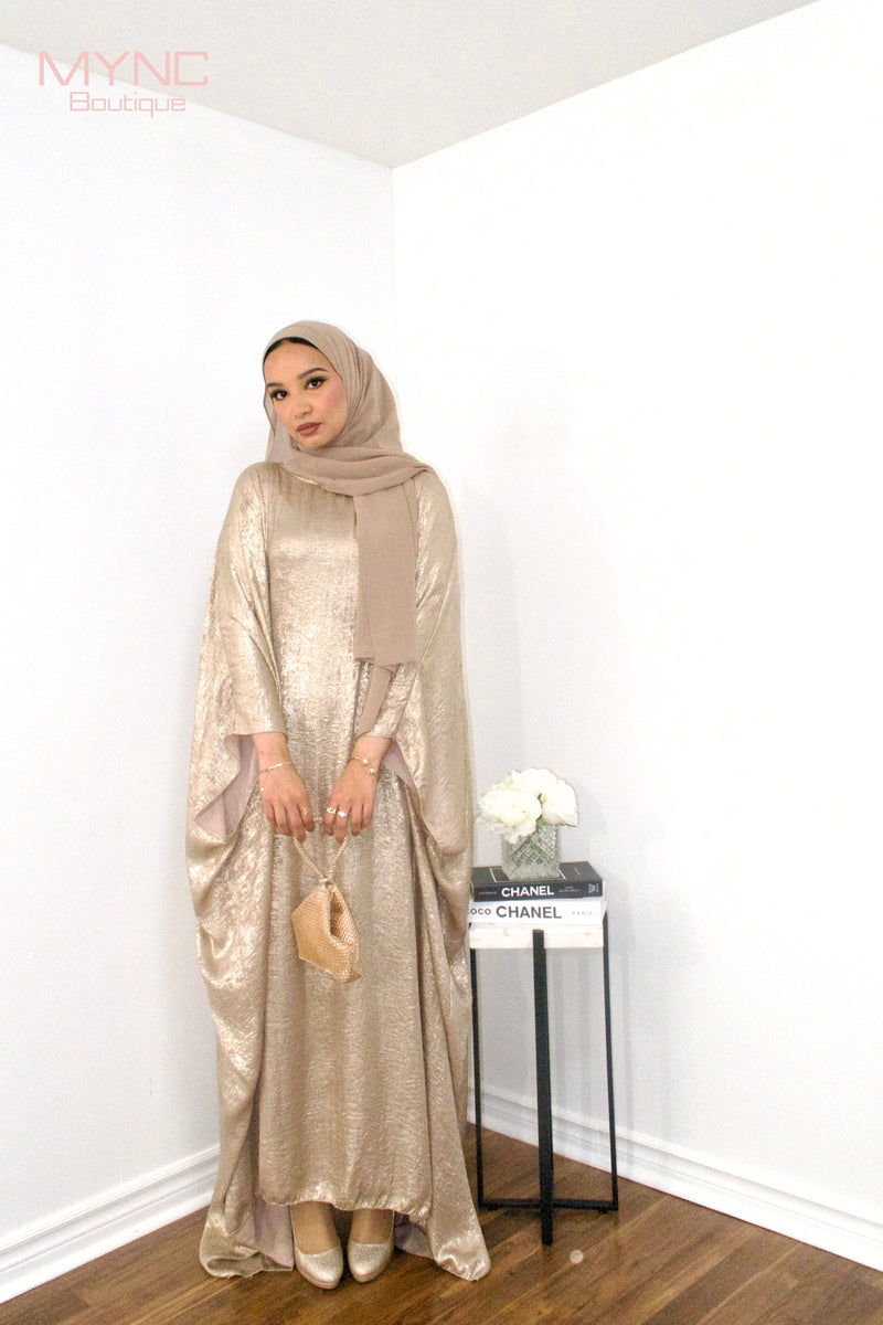 Nyla Kaftan in Gold