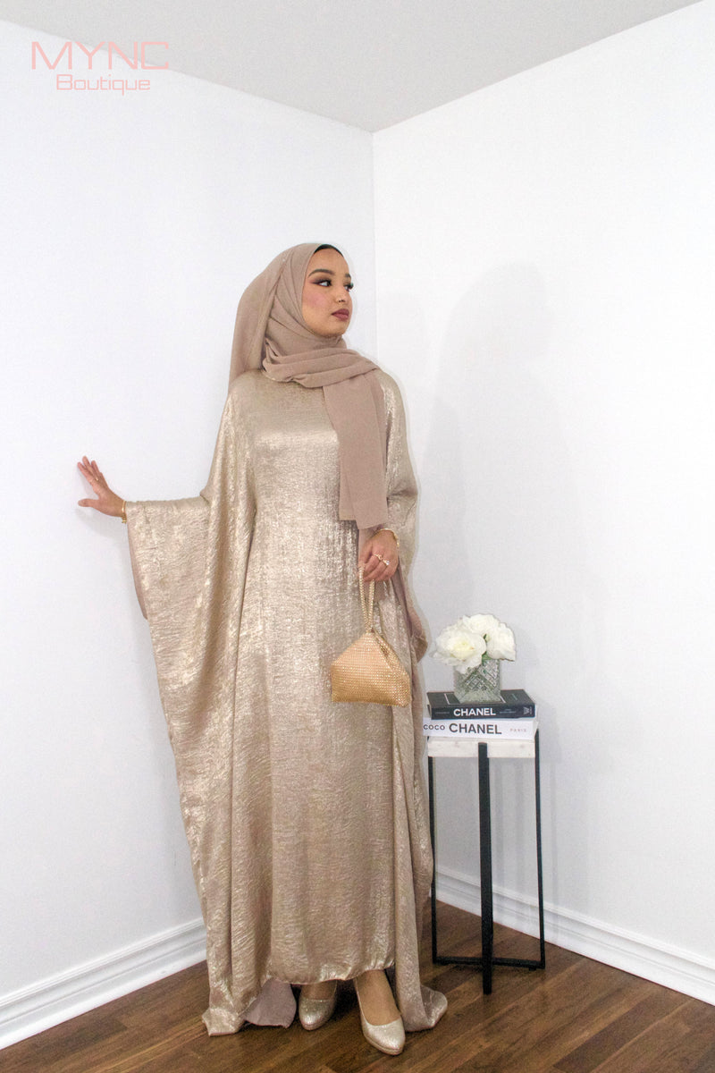 Nyla Kaftan in Gold