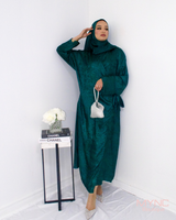 Shamara Dress in Emerald Green