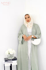 Rida Abaya Set in Sage