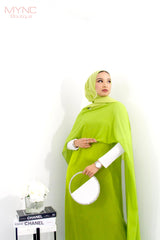 Aya *Premium* Dress in Lime