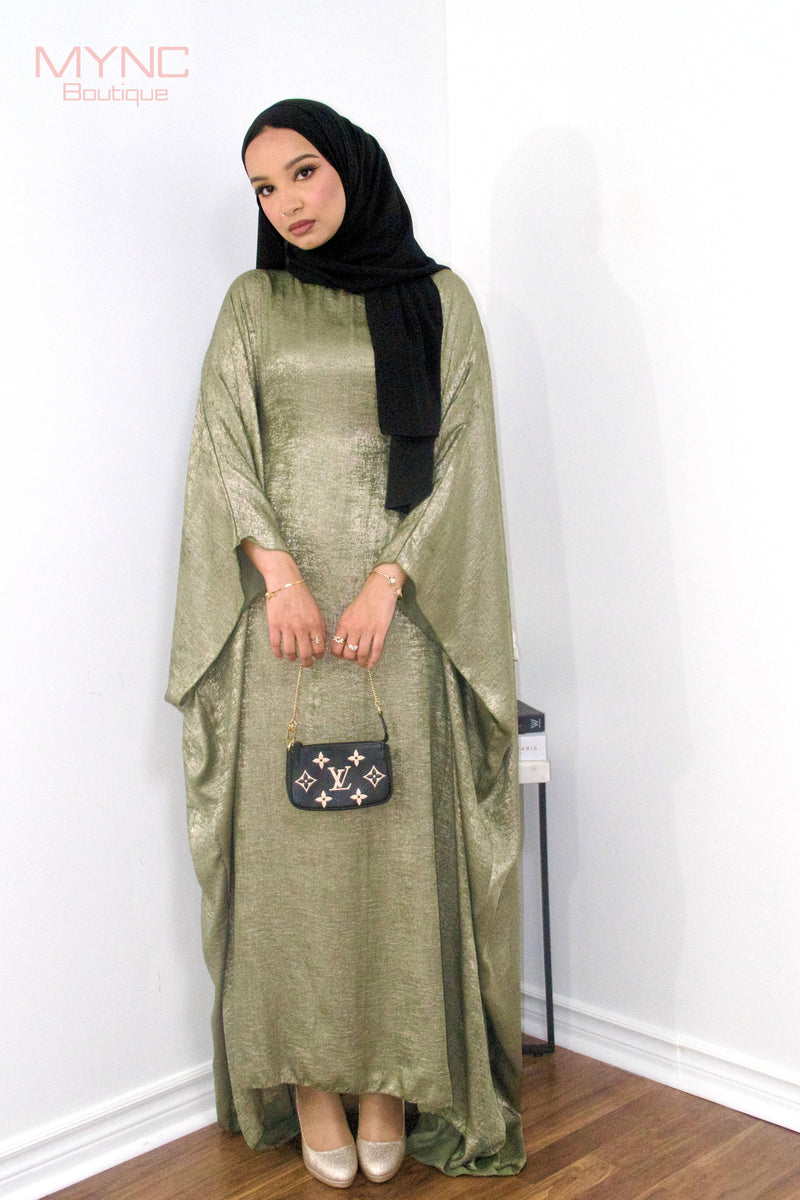 Nyla Kaftan in Sage