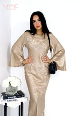 Laira Dress in Gold