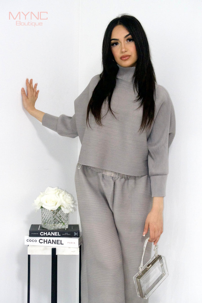 Vela Co-ord Set in Grey