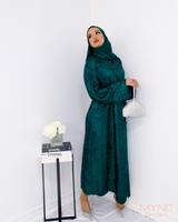 Shamara Dress in Emerald Green