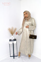 Shamara Dress in Silver