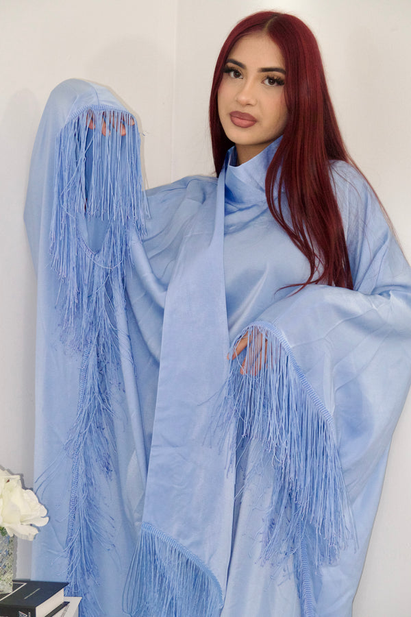 Vaneeza Abaya/Dress in Powder Blue