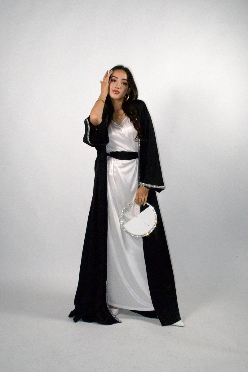 Rida Abaya Set in Black